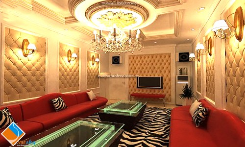 Phòng hát phong cách hàn quốc