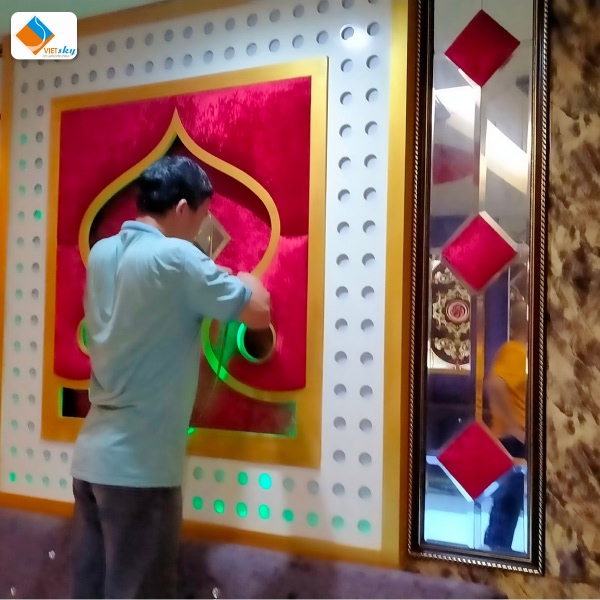 Thi C&ocirc;ng C&aacute;ch &Acirc;m Ph&ograve;ng Karaoke: &Acirc;m Thanh Sống Động, Hạn Chế Tiếng Ồn Tại Ho&agrave;ng Mai