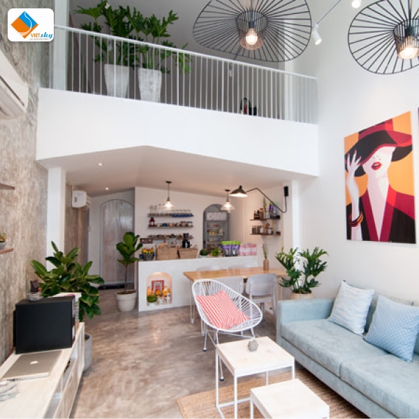 Thiết kế, cải tạo quầy lễ t&acirc;n c&ocirc;ng ty chuy&ecirc;n nghiệp,  thu h&uacute;t kh&aacute;ch h&agrave;ng tại Nội Thất VietSky